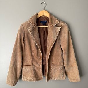 Candie’s Tan Corduroy Jacket L